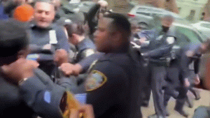 Brooklyn eviction protest leads to the arrest of NYC Council Member Chi Ossé