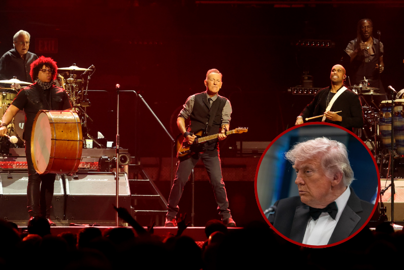 Bruce Springsteen urges a moment of gratitude that Trump was unharmed in the third assassination attempt.