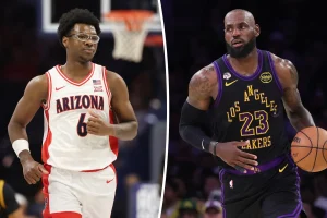 Bryce James protected from Final Four interviews by Arizona 'guardian'