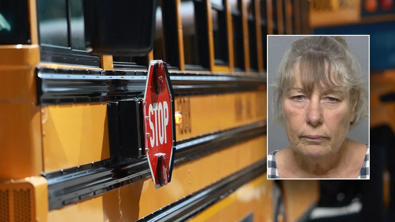 Bus driver in Florida faces child neglect charges after train grazes school bus.