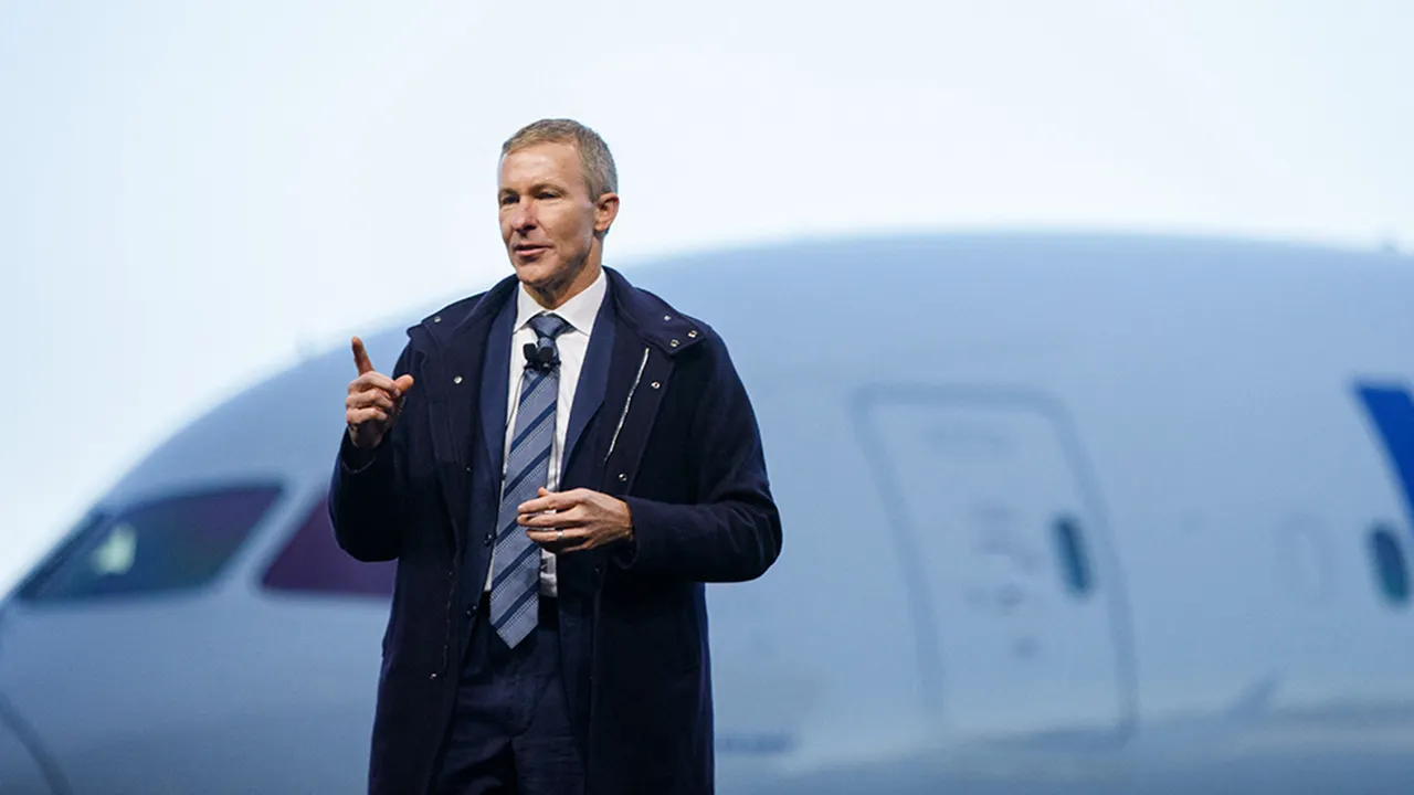 CEO Scott Kirby states that American Airlines declined merger proposal