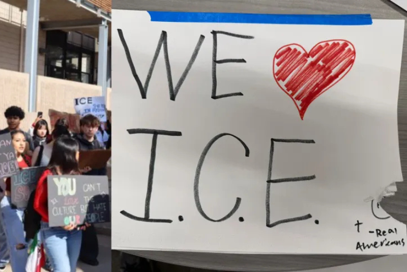 California: High school student’s suspension lifted after sharing pro-ICE flyers