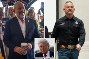 California Republicans face Trump's anger as they split over the governor's race.