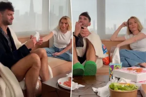 Carl Radke and Lindsay Hubbard come together for Uber Eats