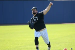 Carlos Rodon faces a potential setback in his injury recovery with the Yankees.