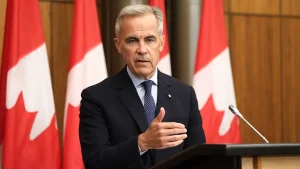 Carney states that Canada's relationship with the U.S. has turned into a 'weakness.'