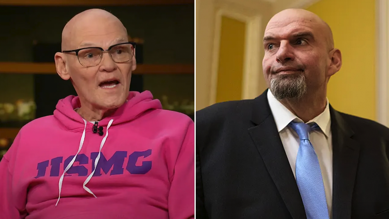 Carville alerts that Fetterman might change parties, jeopardizing Democratic Senate strategies.