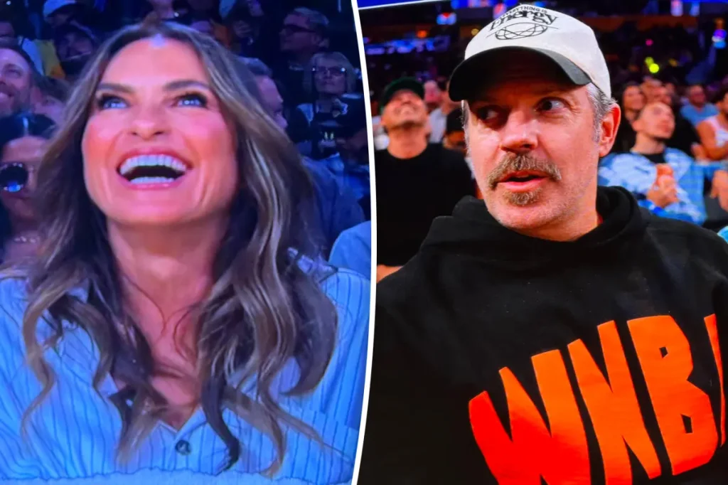 Celebrities attend Lakers vs Rockets Game 5, including Jason Sudeikis and Brenda Song