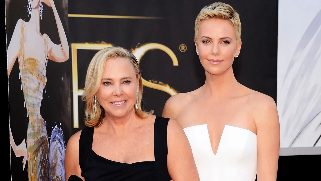 Charlize Theron reflects on her mother shooting her father in self-defense.