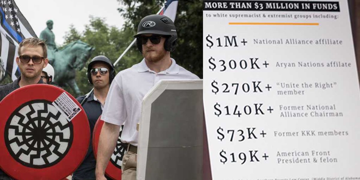 Charlottesville violence reportedly funded by the left as a 'false flag' operation.