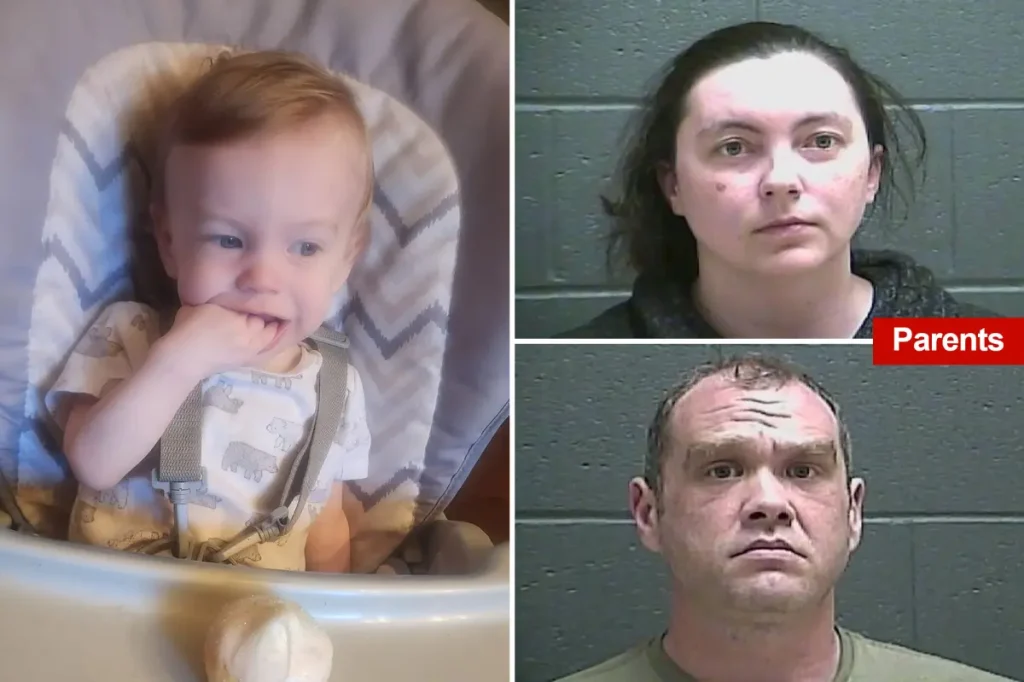 Child suffering from hunger consumed diapers and drywall to stay alive before dying from neglect, according to police.