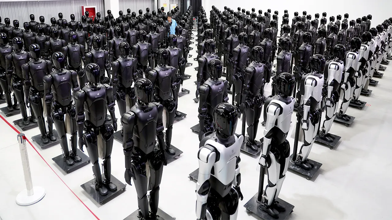 China increases large-scale production of humanoid robots