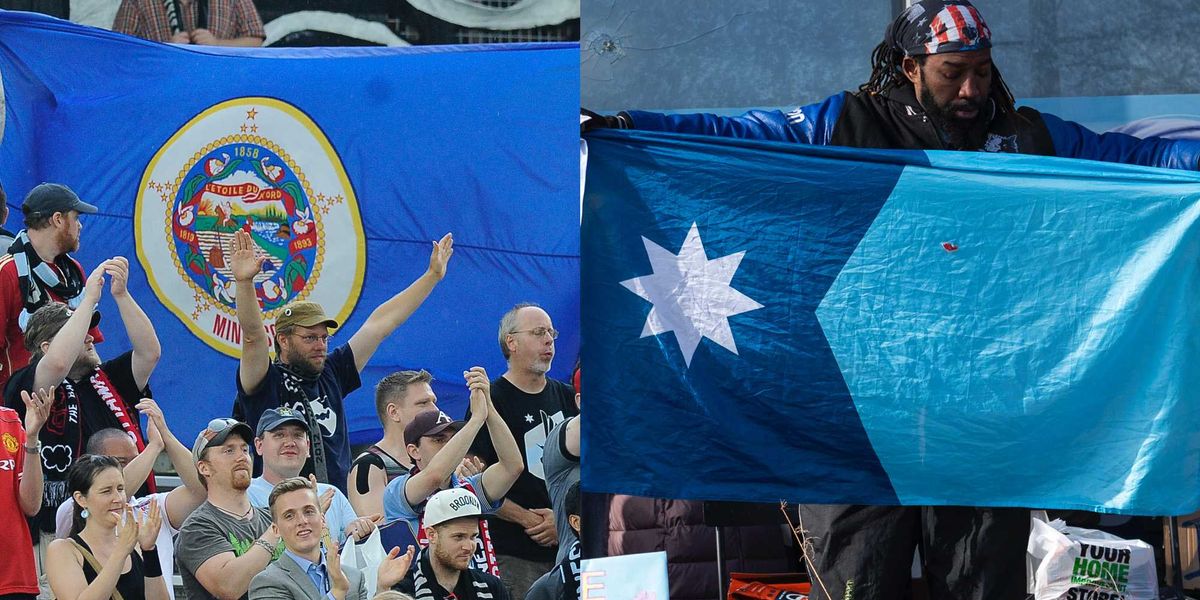 Cities that don't raise the new state flag design might face consequences from a progressive plan.