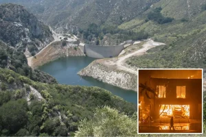 Closure of LA water reservoir angers residents concerned about a repeat of the Palisades incident