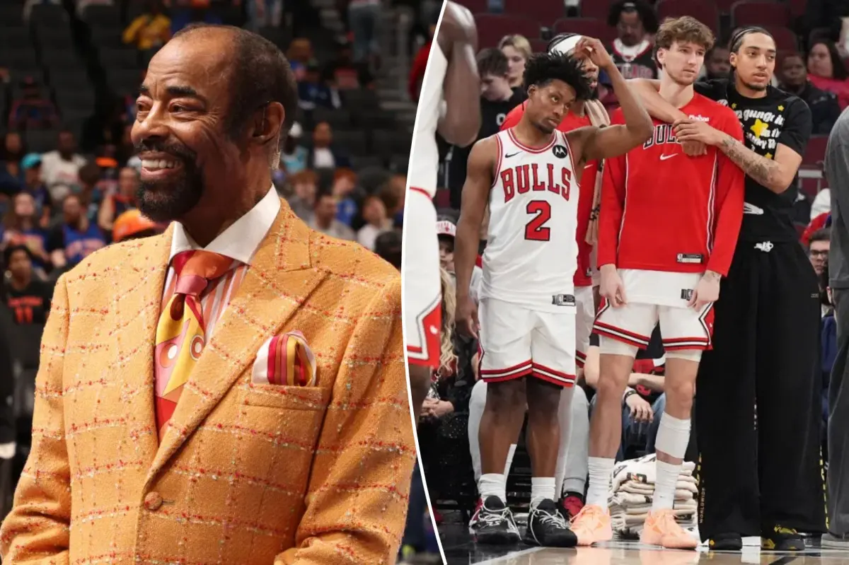 Clyde Frazier likens the struggling Bulls to 'destroyed' Iran in a passionate rant about the Knicks.