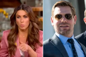 Co-host expresses discomfort after seeing Swalwell drink too much alcohol at an event.