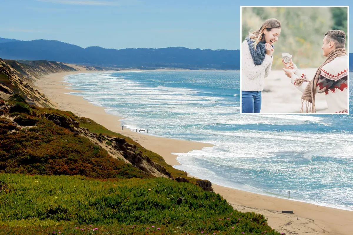 Coastal city in Northern California is the top spot in the US for marriage proposals