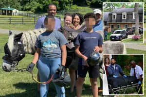 Court documents reveal Justin Fairfax was an angry alcoholic who used funds meant for kids' horseback riding to buy a gun before committing murder-suicide.
