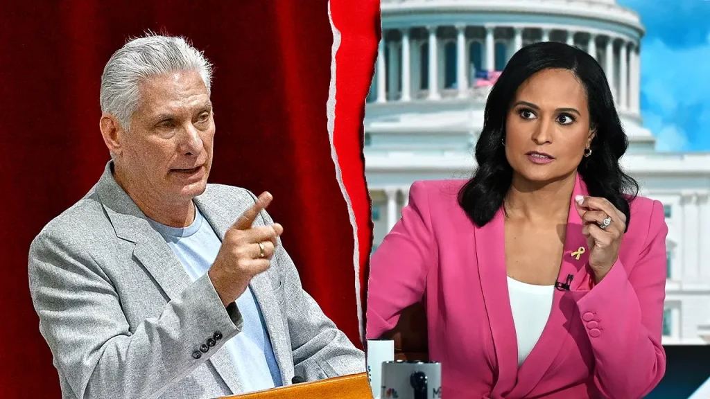 Cuba's Díaz-Canel clashes with NBC's Welker over inquiry about his resignation