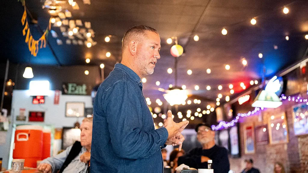 Dan Osborn adjusts campaign following concerns about family payments.