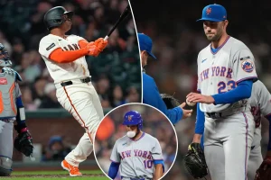David Peterson and the bats struggle as the Mets lose to the Giants