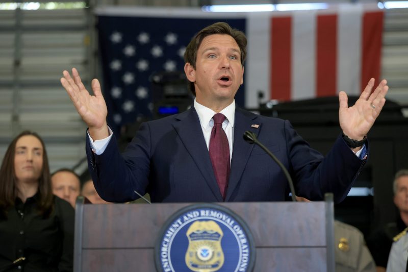 DeSantis suggests a new Congressional district plan for Florida, adding 4 more seats for the GOP.