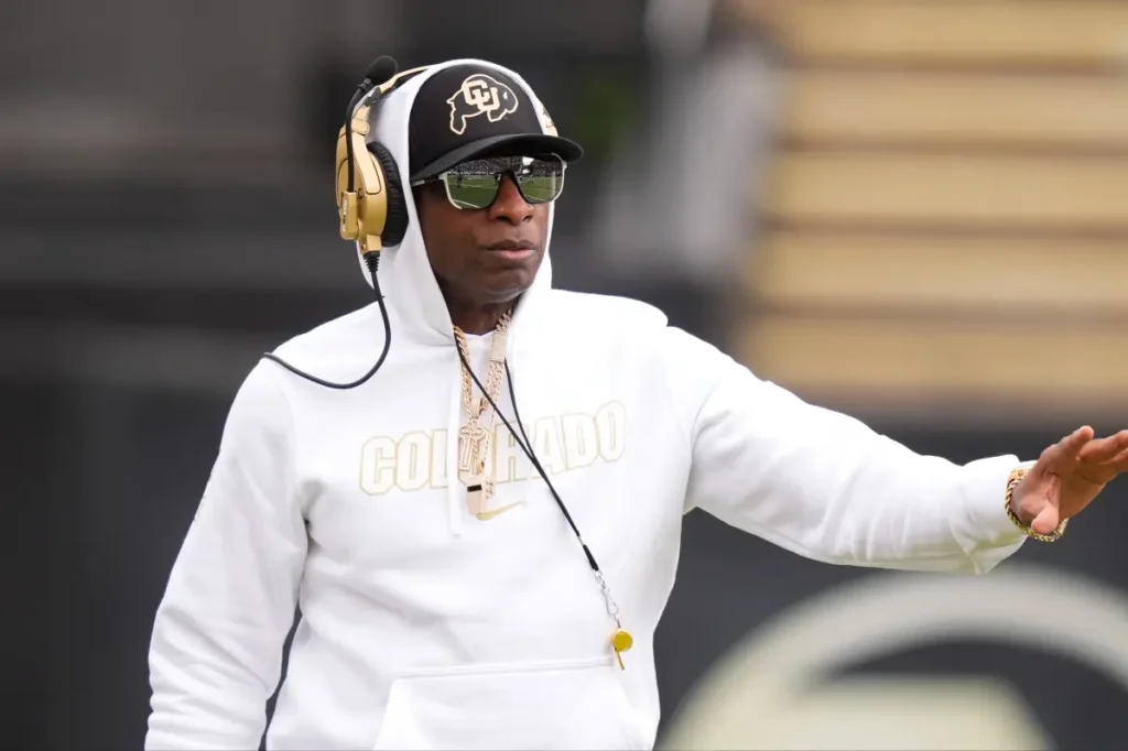 Deion Sanders mentions he is in good health at Colorado's spring game