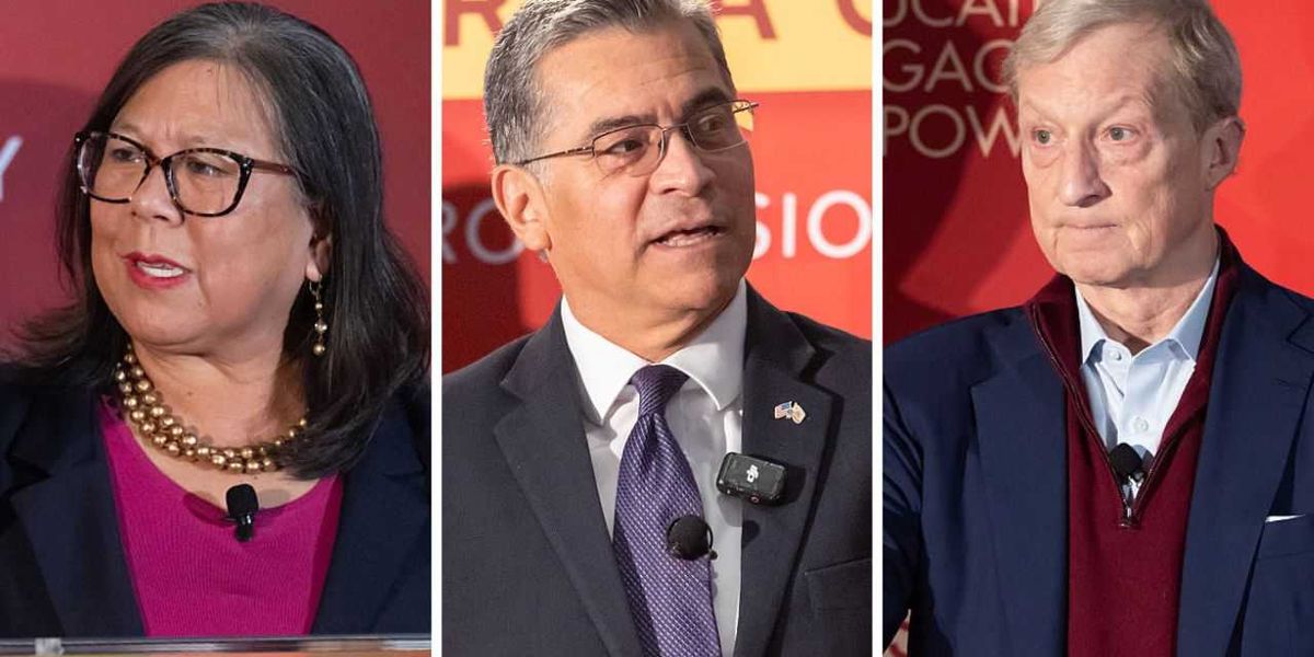 Democrats reduce their options in California’s crowded governor race to prevent primary issues.