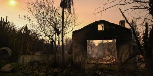 Democrats vowed to swiftly restore what was lost in the Los Angeles fires, but they are falling short.