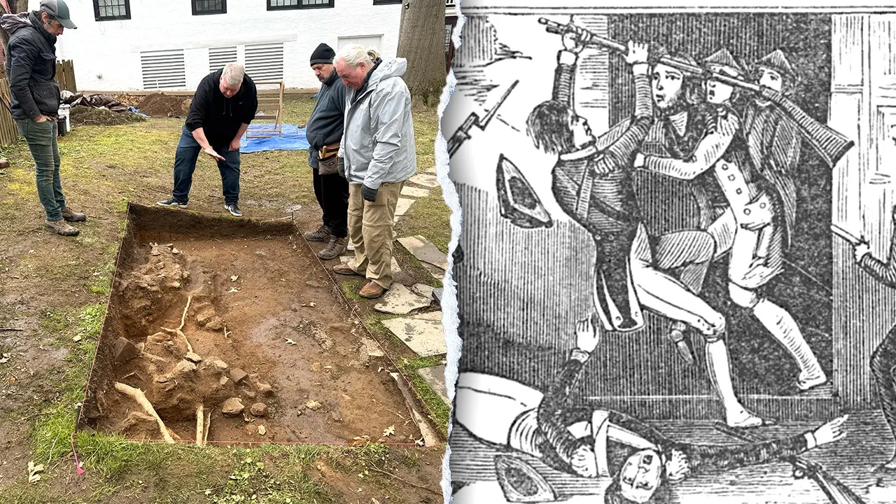 Discovery of Doan Gang robbery location in Bucks County excavation