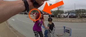 Disturbing Image Captures Moment Before Woman Stabs Abducted Toddler