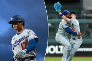 Dodgers fall to Giants, even with Ohtani matching LA's record streak