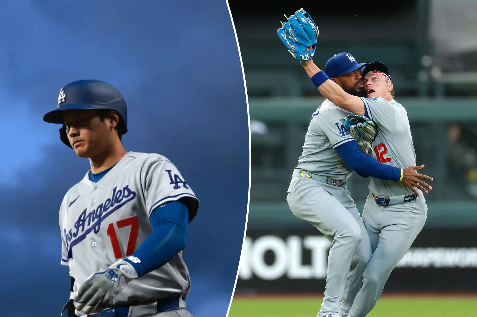 Dodgers fall to Giants, even with Ohtani matching LA's record streak