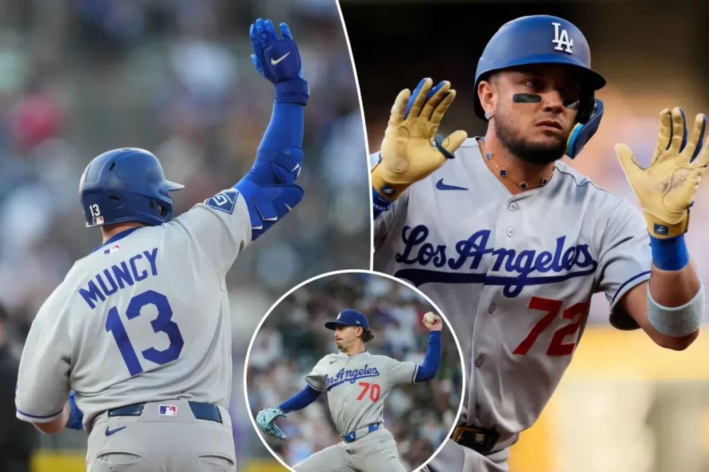 Dodgers secure series tie against Rockies without Edwin Díaz