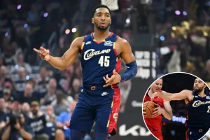 Donovan Mitchell leads Cavaliers past Raptors to gain early advantage in the series