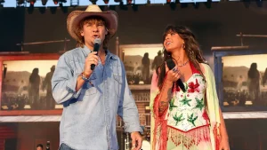 Ella Langley shocks the Stagecoach audience by featuring Theo Von instead of the anticipated Morgan Wallen.