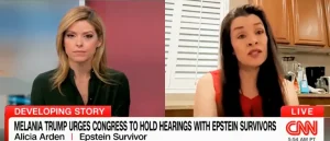 Epstein Survivor Commends Melania Trump for Urging Congress to Conduct a Hearing