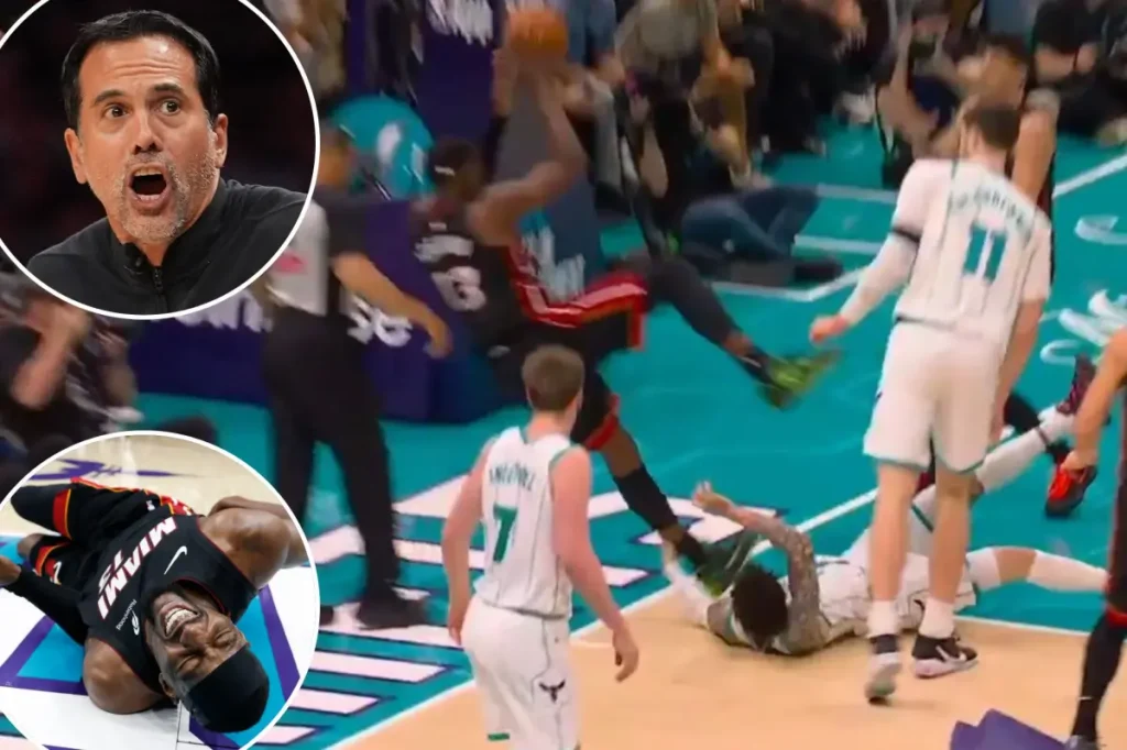 Erik Spoelstra criticizes LaMelo Ball for the 'dangerous' play involving Bam Adebayo