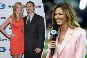 Erin Andrews shares her experience of witnessing her father's heart attack.