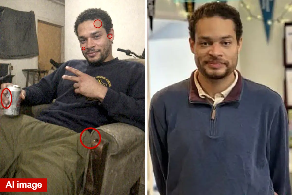 Every indication that the picture of WHCD gunman Cole Allen wearing an IDF shirt is computer-generated.