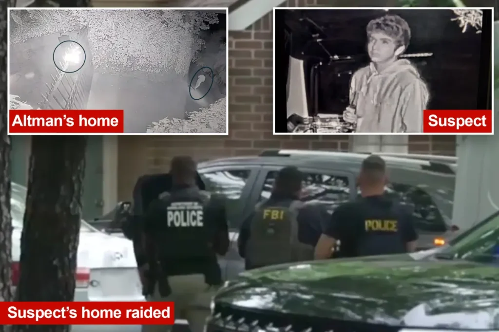 FBI searches Texas residence of individual accused of striking Sam Altman's San Francisco home with Molotov cocktail