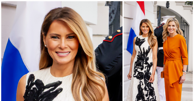 Fashion Highlights: Melania Trump Hosts Dutch Royals in Erdem Dress