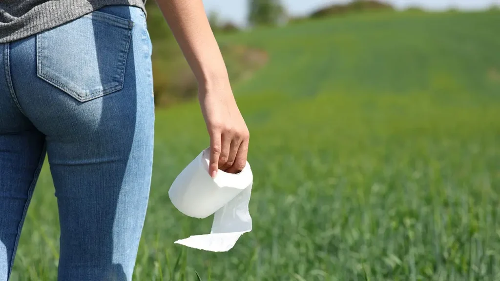 Fecal vandal's week-long crime spree concludes as police catch her in the act.