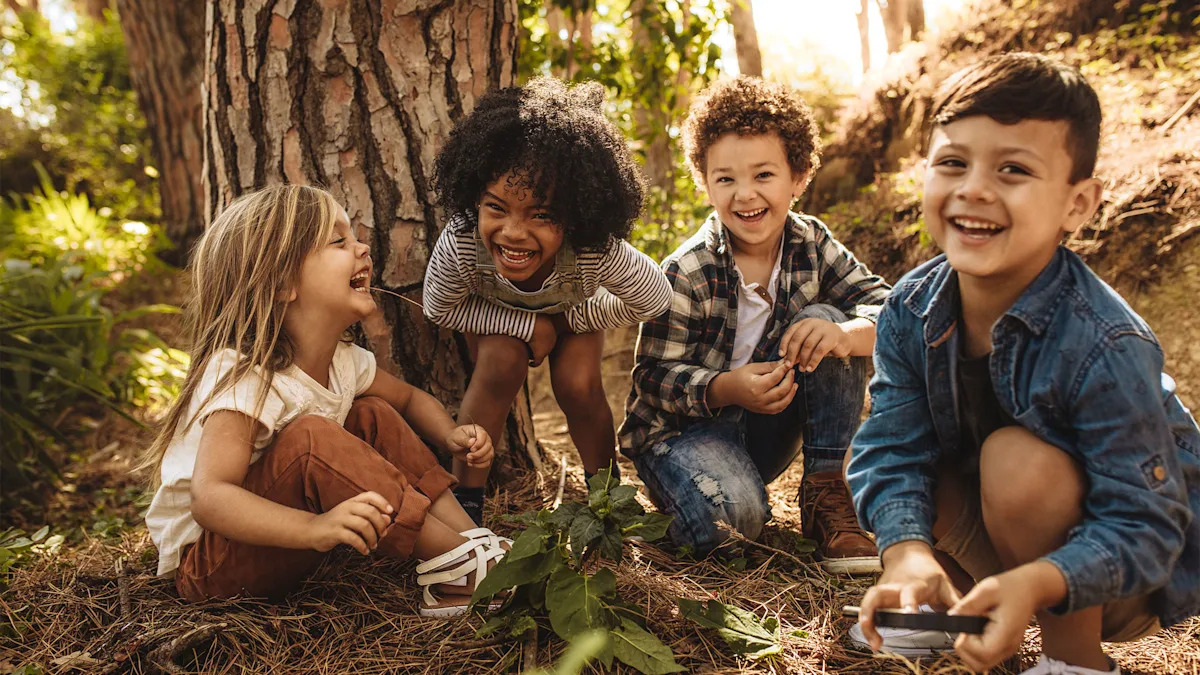 Finland swapped out synthetic playground materials for natural components like mud and soil, and the outcome amazed even the researchers.