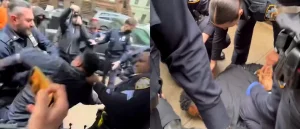 Footage Displays Police Taking City Councilmember Down During Protest