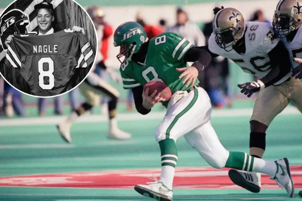 Former Jets quarterback Browning Nagle passes away at 57 after fighting cancer.