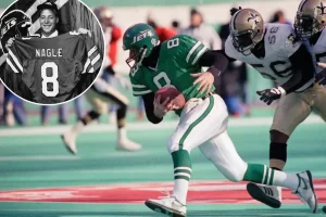 Former Jets quarterback Browning Nagle passes away at 57 after fighting cancer.