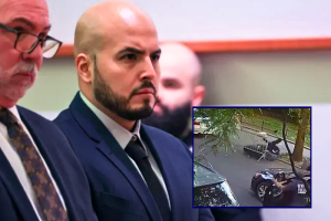 Former NYPD officer receives 3 to 9 years in prison for fatal incident involving a thrown cooler