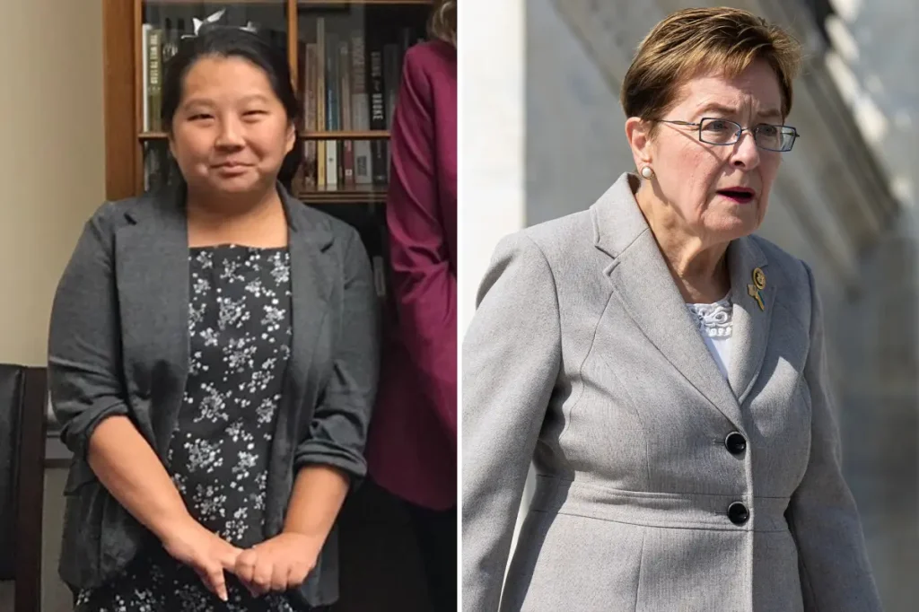 Former employee admits to stealing more than $20,000 from a congresswoman's account to cover credit card bills.