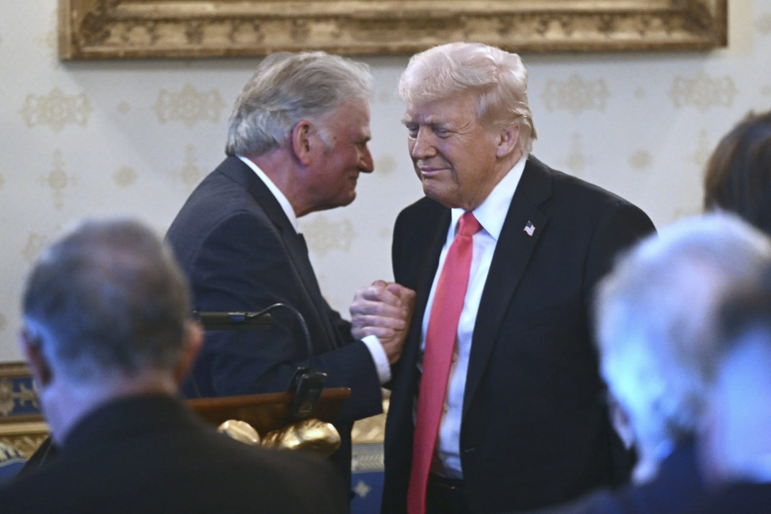 Franklin Graham supports Trump regarding AI image that some claim shows Jesus.